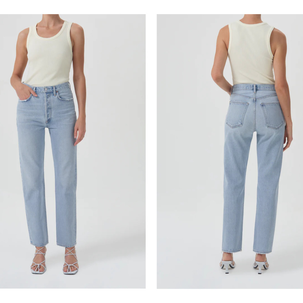 AGOLDE 90'S PINCH WAIST HIGH RISE STRAIGHT SIZE 25